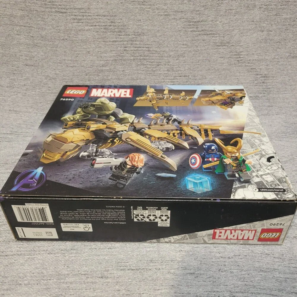Lego Marvel The Avengers vs. The Leviathan 76290
